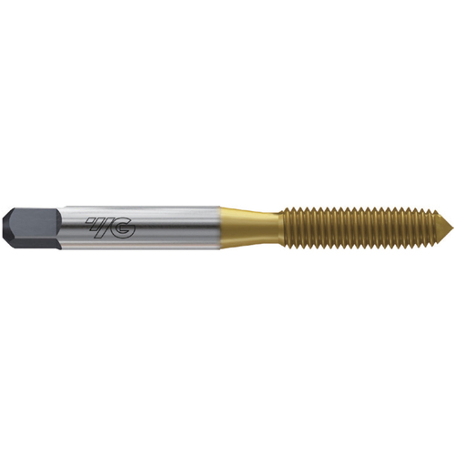 Forming Tap; M5 × 0.8 mm ; 2.38″ OAL × 1.51″ LU × 0.194″ Shank Dia. ; HSS-E ; TIN ; D7 ; Series ZD